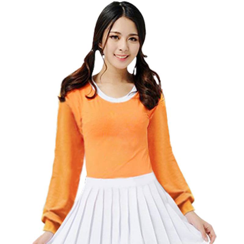 Orange shirt